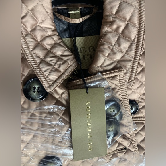 Burberry Brit Silky Quilted Jacket Size S - Picture 7 of 9